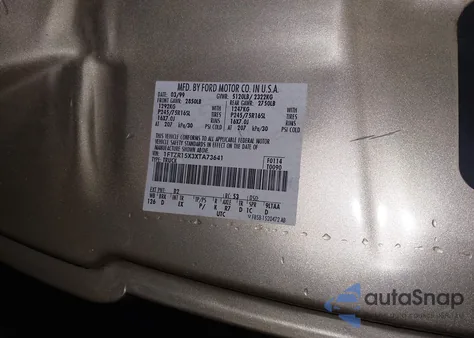 1999 Ford Ranger Xlt z USA, uszkodzony, nr VIN 1FTZR15X3XTA73641